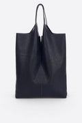 ARINA Sac cabas en cuir - Noir - Marron -Beige