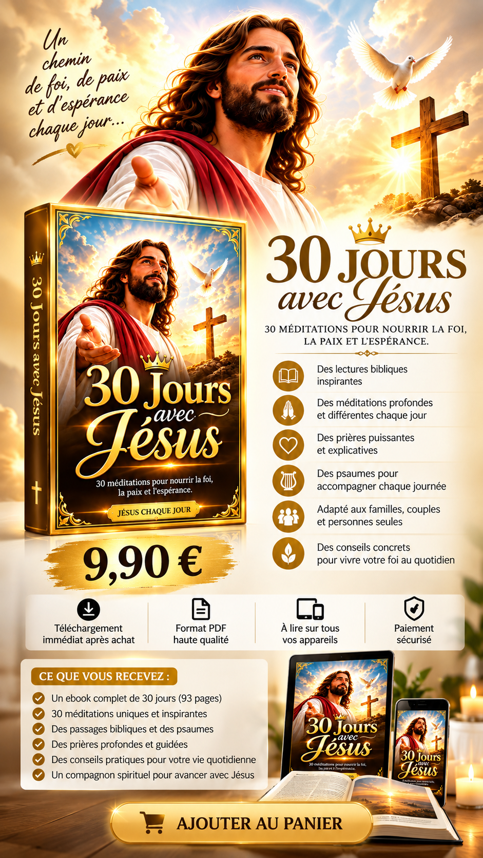 30 Jours avec Jésus – 30 méditations.
