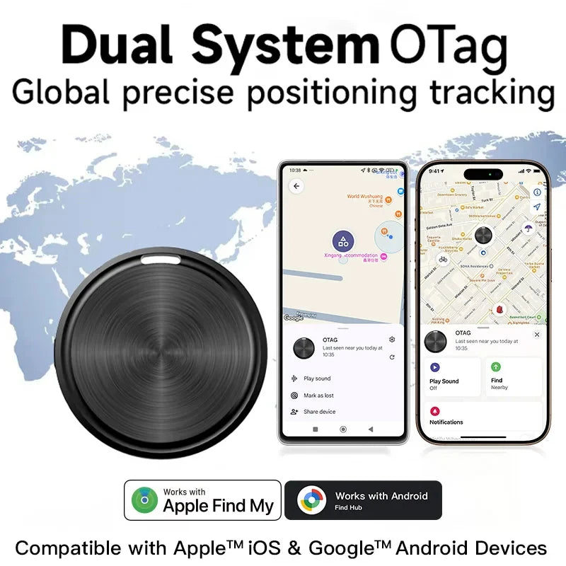 Traceur intelligent : Compatible avec iOS et Android, conçu pour aider à prévenir la perte des clés, portefeuilles et autres objets