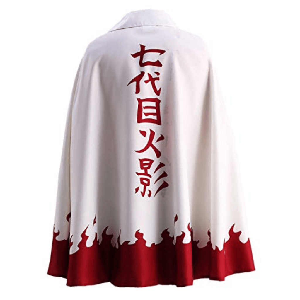 Naruto Uzumaki 7th Hokage Cloak Cosplay Costume