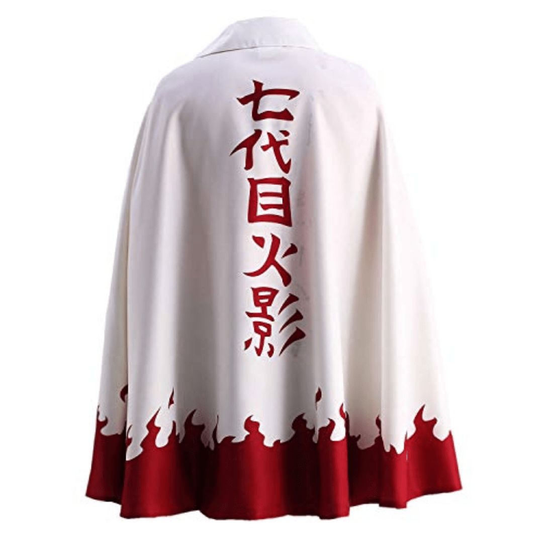 Naruto Uzumaki 7th Hokage Cloak Cosplay Costume